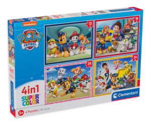Пъзел Clementoni 4 в 1 - Пес патрул