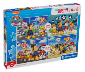 Пъзел Clementoni 4 в 1 - Пес Патрул
