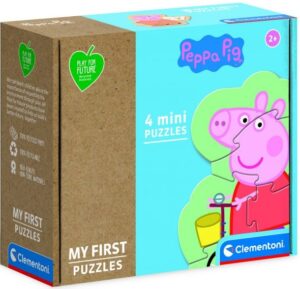 Пъзел Clementoni 4 в 1 - Приключения с Пепа