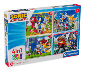 Пъзел Clementoni 4 в 1 - Соник