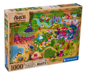Пъзел Clementoni от 1000 части - Алиса в страната на чудесата