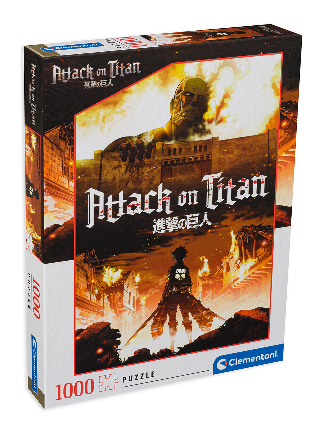 Пъзел Clementoni от 1000 части - Attack On Titan, вид 2