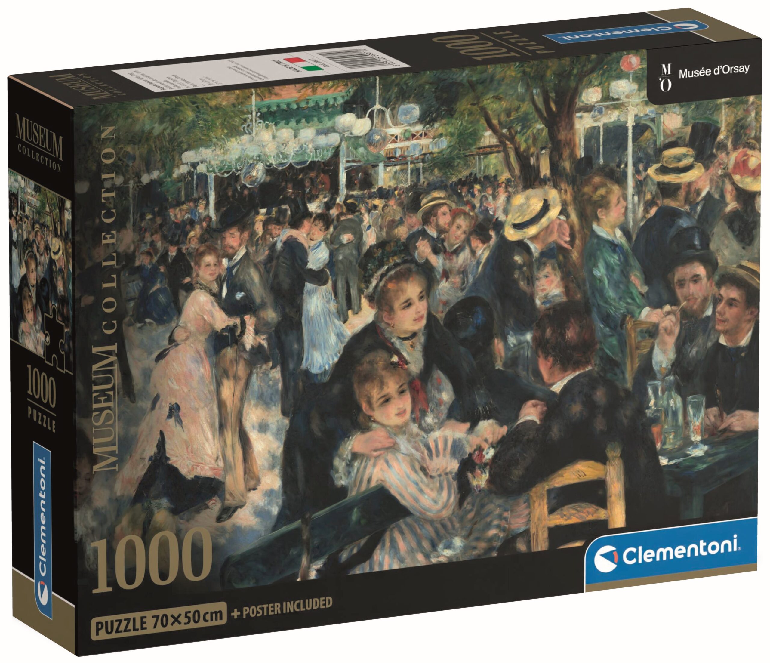 Пъзел Clementoni от 1000 части - Бал в Мулен дьо ла Галет