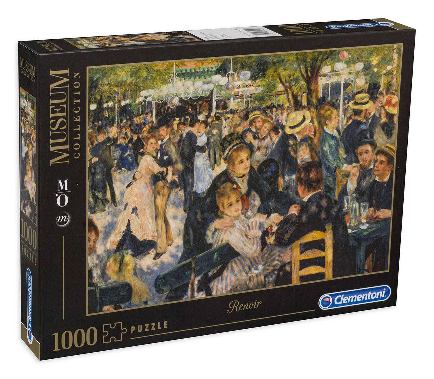 Пъзел Clementoni от 1000 части - Бал в Мулен дьо ла Галет, Пиер Реноар