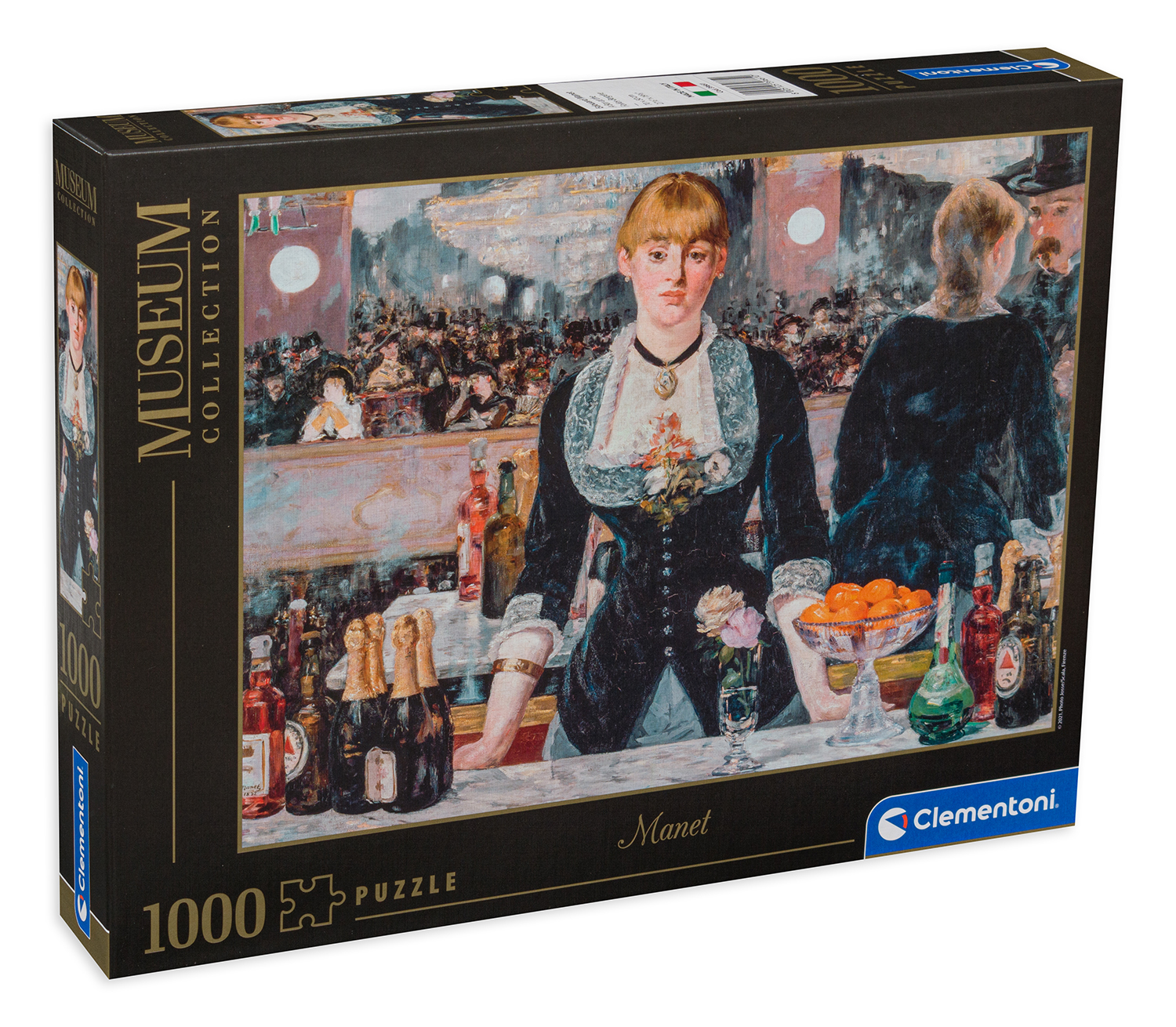 Пъзел Clementoni от 1000 части - Барът на Фоли Бержер