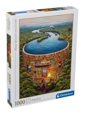 Пъзел Clementoni от 1000 части - Bibliodame