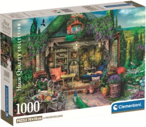 Пъзел Clementoni от 1000 части - Бягство към страната на виното