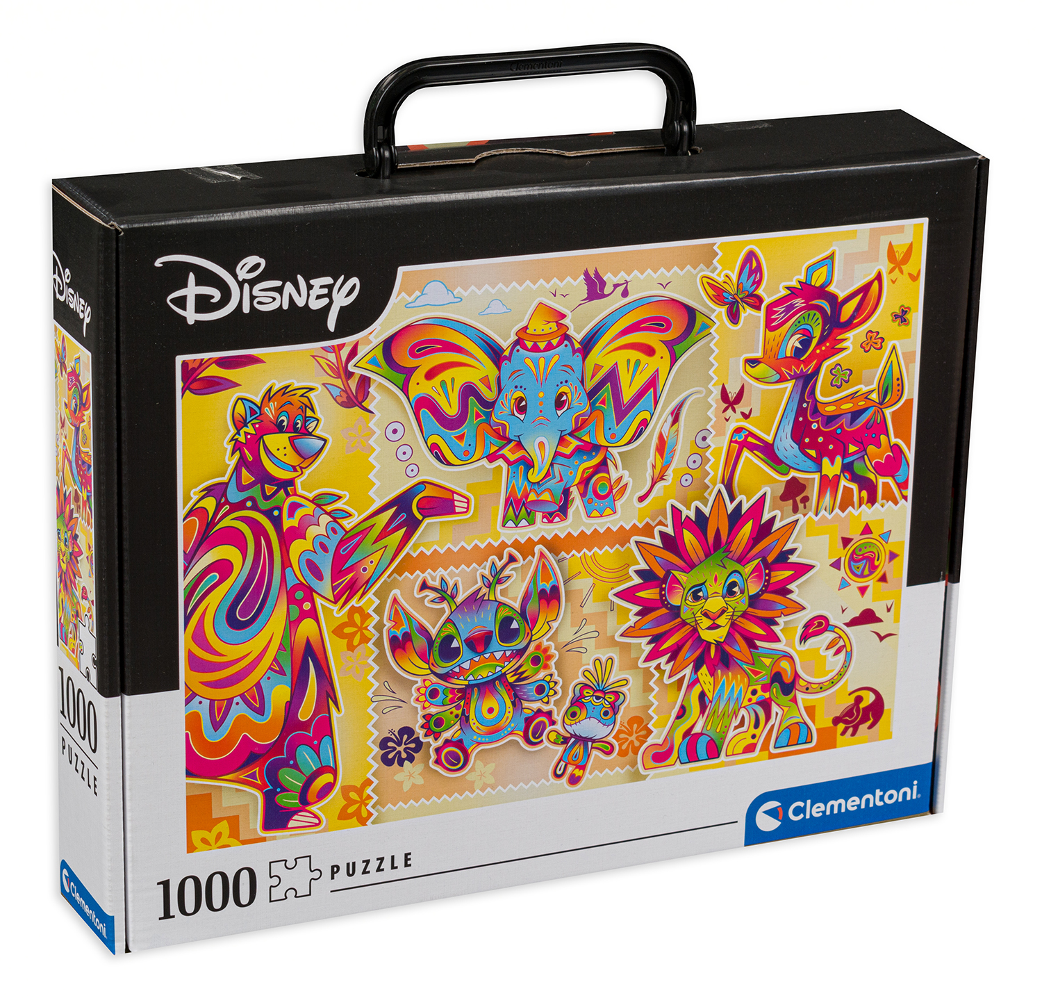 Пъзел Clementoni от 1000 части - Дисни класики, в куфарче