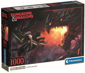 Пъзел Clementoni от 1000 части - Dungeons & Dragons