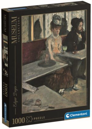 Пъзел Clementoni от 1000 части - Двама в кафенето