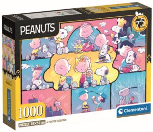 Пъзел Clementoni от 1000 части - Фъстъчетата, вид 2