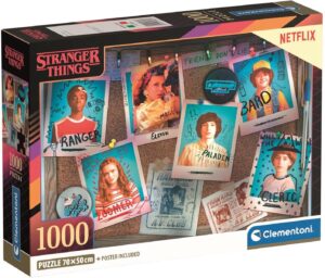 Пъзел Clementoni от 1000 части - Героите от Stranger Things