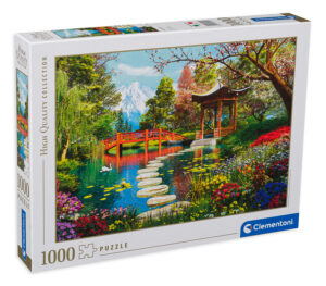 Пъзел Clementoni от 1000 части - Градината Фуджи