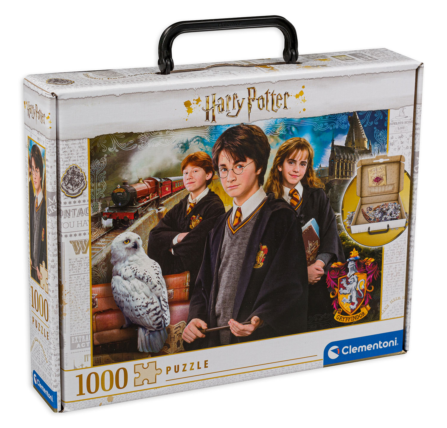 Пъзел Clementoni от 1000 части - Хари Потър, в куфарче