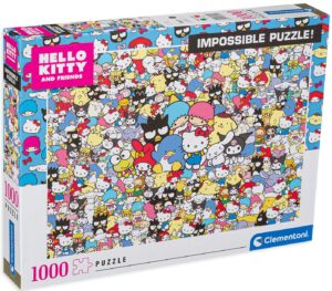 Пъзел Clementoni от 1000 части - Хелоу Кити