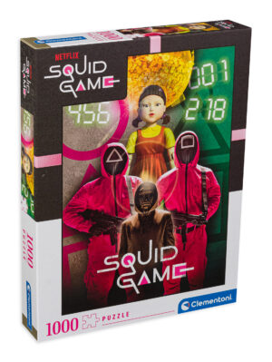 Пъзел Clementoni от 1000 части - Игра на калмари, вид 1