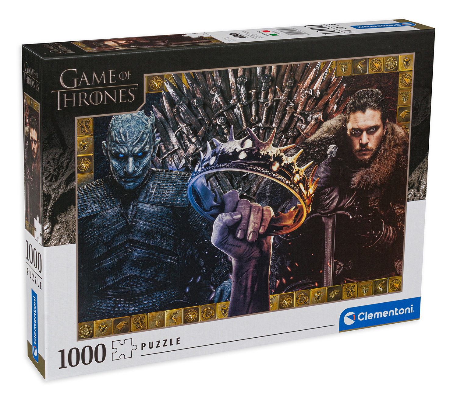 Пъзел Clementoni от 1000 части - Игра на тронове, вид 2