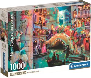 Пъзел Clementoni от 1000 части - Карнавална луна