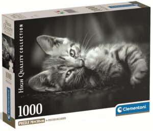 Пъзел Clementoni от 1000 части - Коте