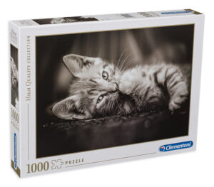 Пъзел Clementoni от 1000 части - Котенце