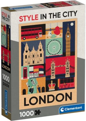 Пъзел Clementoni от 1000 части - Лондон