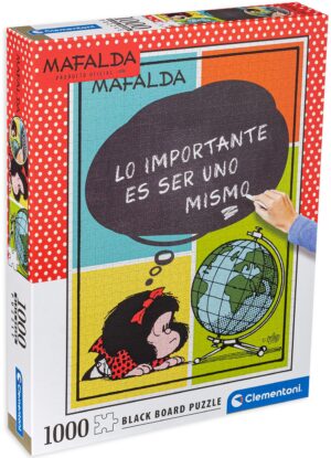 Пъзел Clementoni от 1000 части - Мафалда и черната дъска