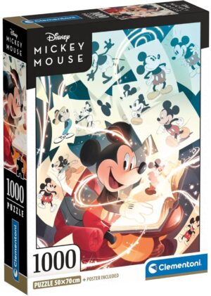 Пъзел Clementoni от 1000 части - Магията на Мики Маус