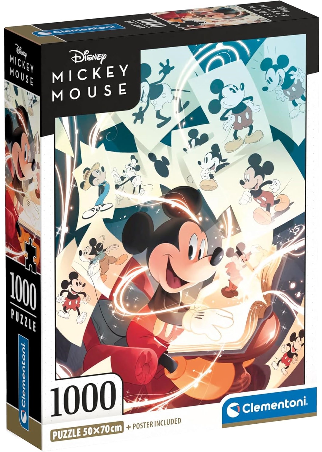 Пъзел Clementoni от 1000 части - Магията на Мики Маус