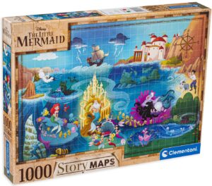 Пъзел Clementoni от 1000 части - Малката русалка