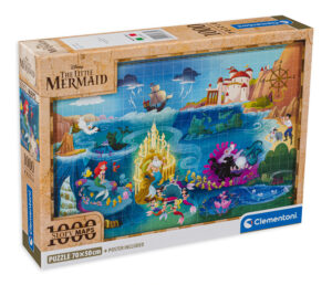 Пъзел Clementoni от 1000 части - Малката русалка