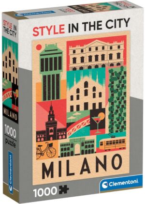 Пъзел Clementoni от 1000 части - Милано