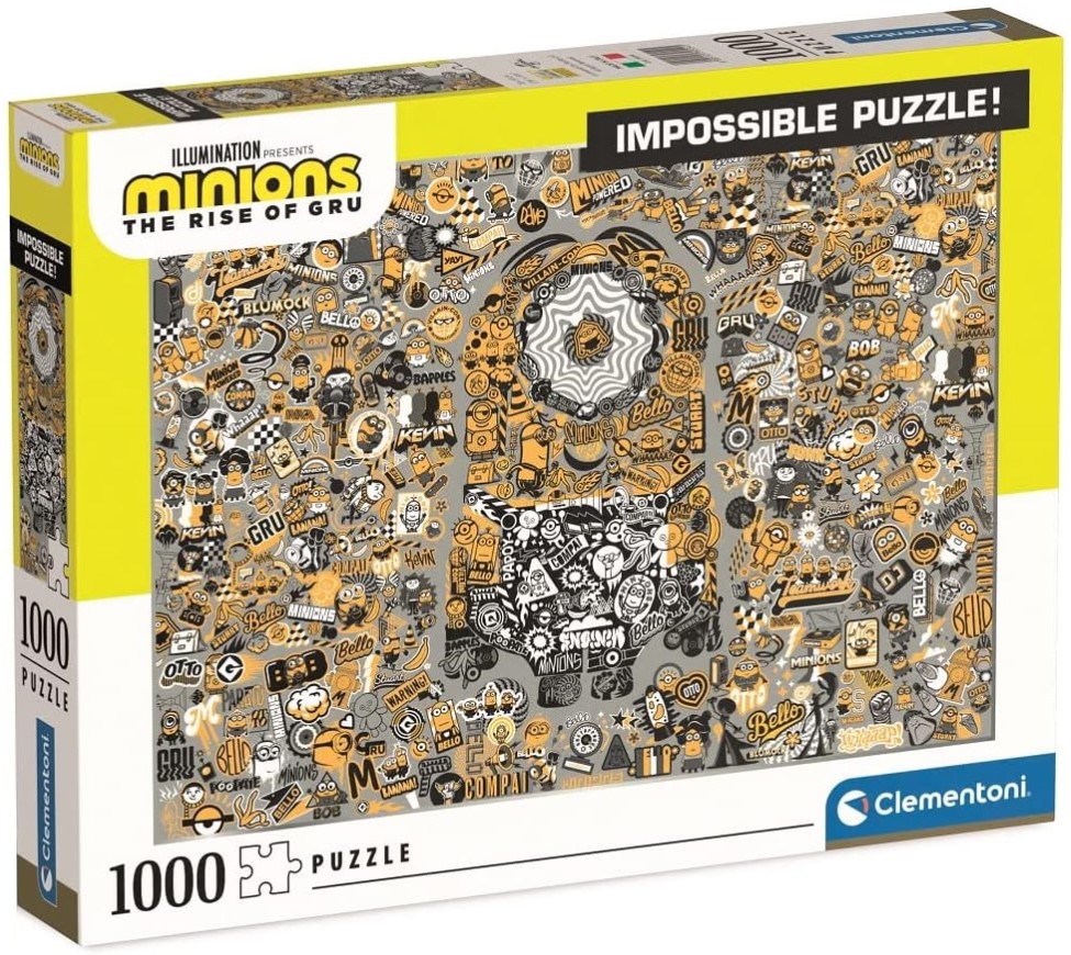 Пъзел Clementoni от 1000 части - Миньоните 2, вид 1