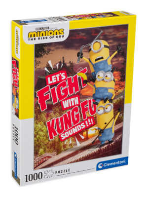Пъзел Clementoni от 1000 части - Миньоните 2, вид 2