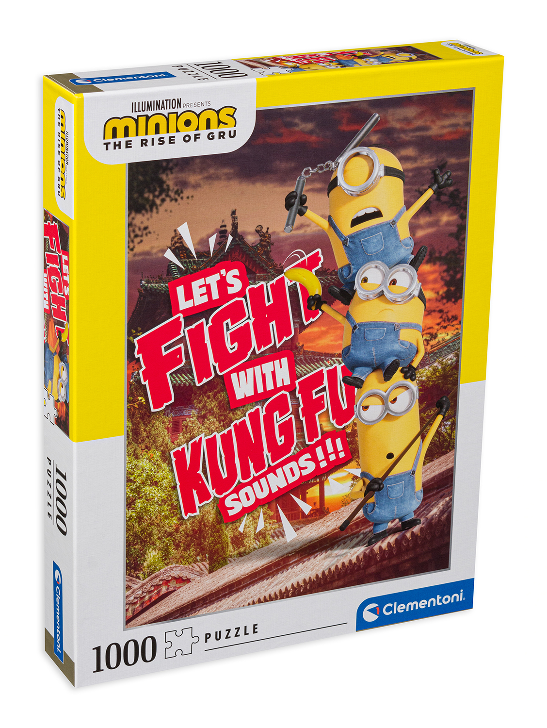 Пъзел Clementoni от 1000 части - Миньоните 2, вид 2