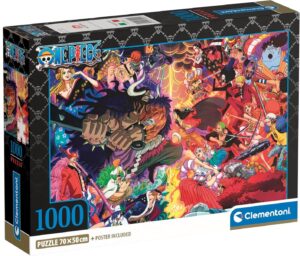 Пъзел Clementoni от 1000 части - One Piece