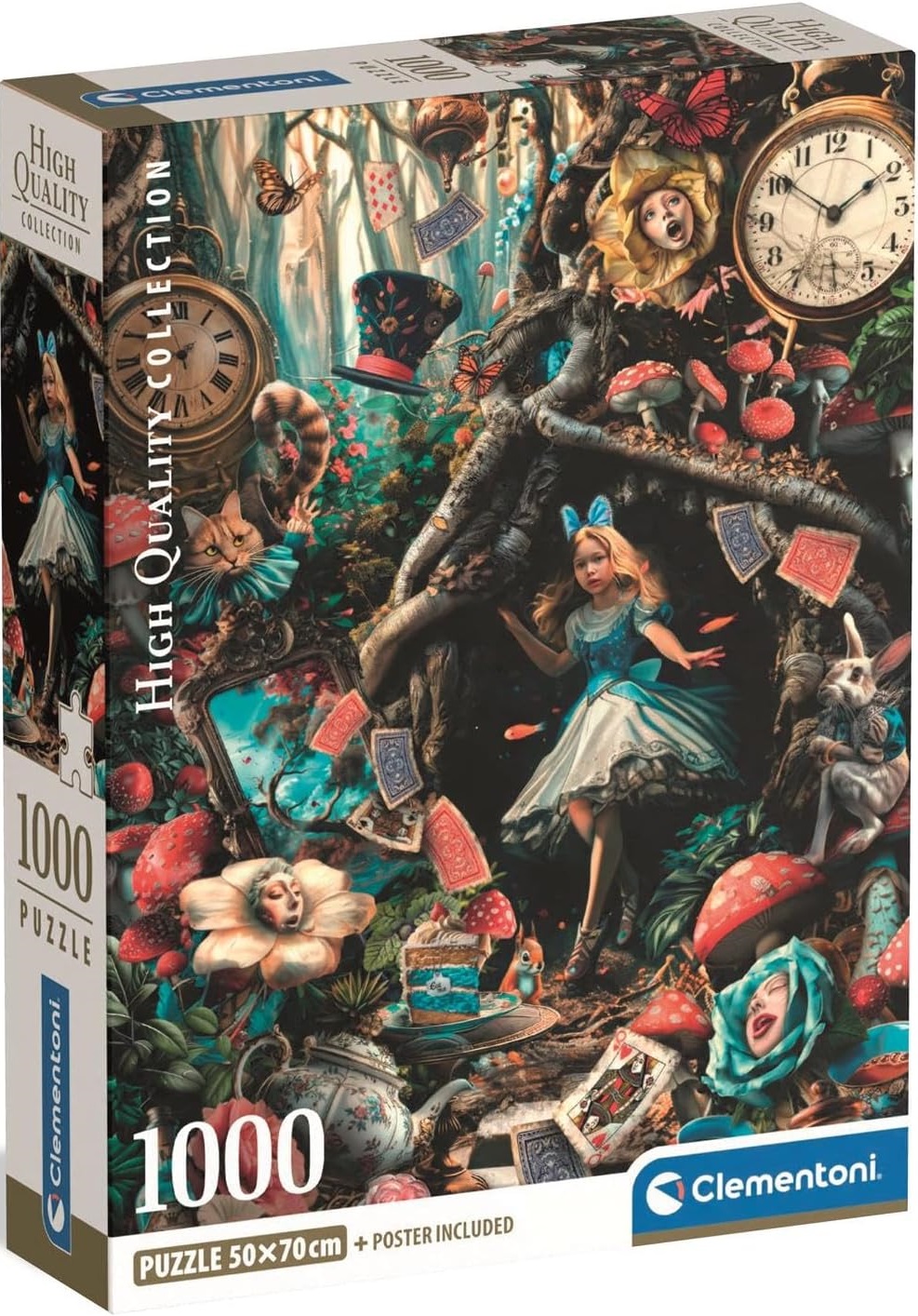 Пъзел Clementoni от 1000 части - Още един ден в Страната на чудесата