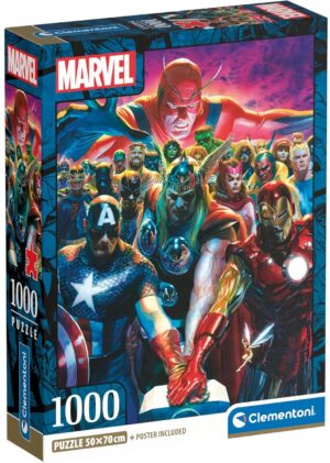 Пъзел Clementoni от 1000 части - Отмъстителите