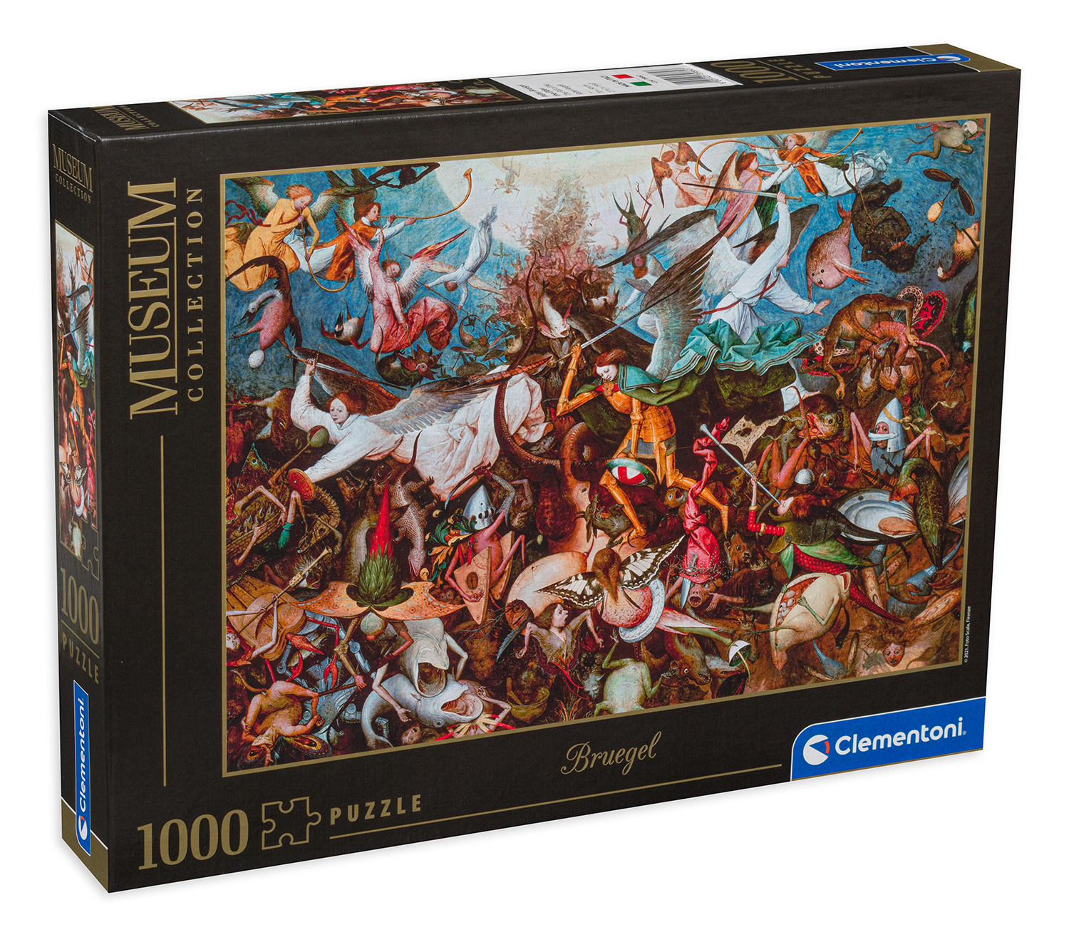 Пъзел Clementoni от 1000 части - Падането на метежните ангели