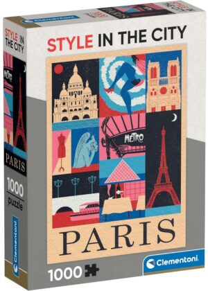 Пъзел Clementoni от 1000 части - Париж