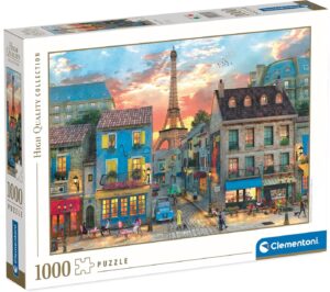 Пъзел Clementoni от 1000 части - Парижки улици