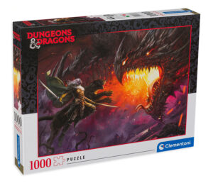 Пъзел Clementoni от 1000 части - Подземия и дракони