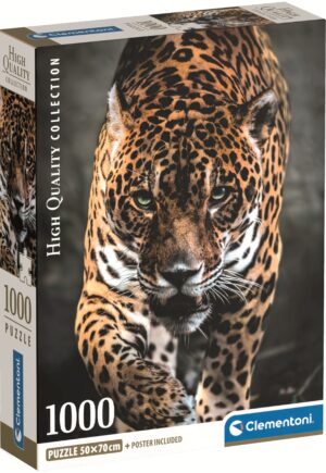 Пъзел Clementoni от 1000 части - Походката на ягуара