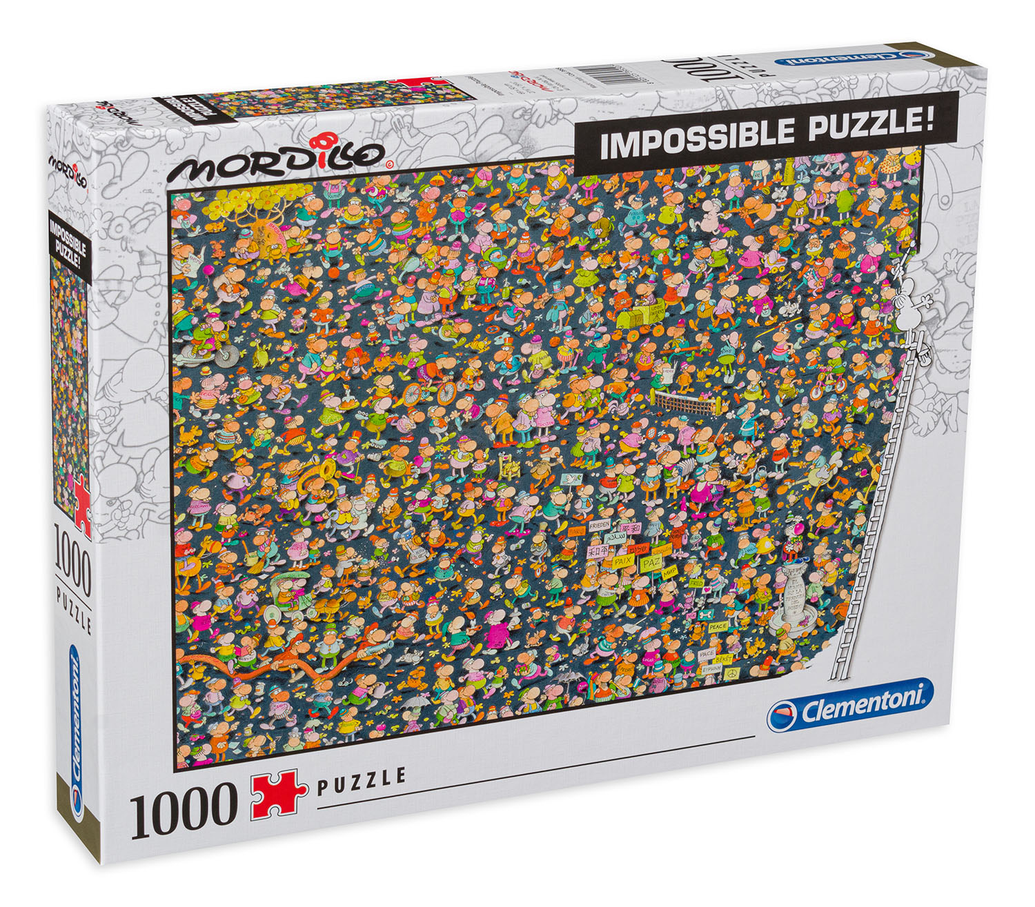 Пъзел Clementoni от 1000 части - Протестиращи