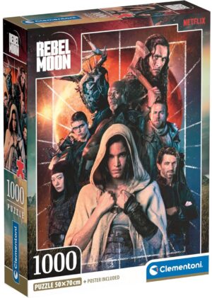 Пъзел Clementoni от 1000 части - Rebel Moon, вариант 1
