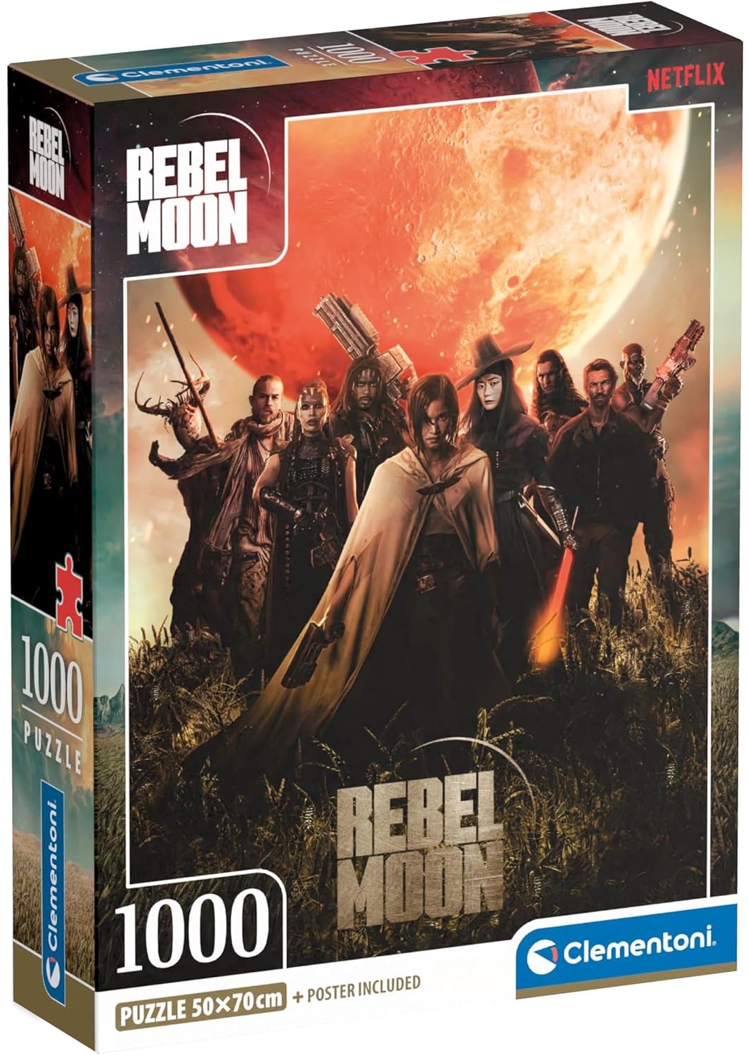 Пъзел Clementoni от 1000 части - Rebel Moon, вариант 2