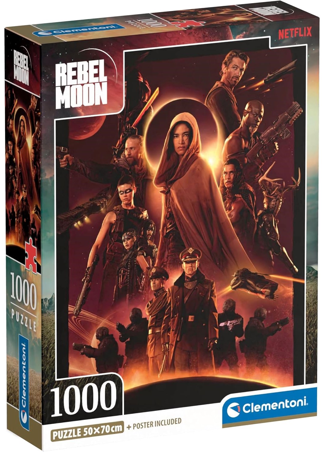 Пъзел Clementoni от 1000 части - Rebel Moon, вариант 3