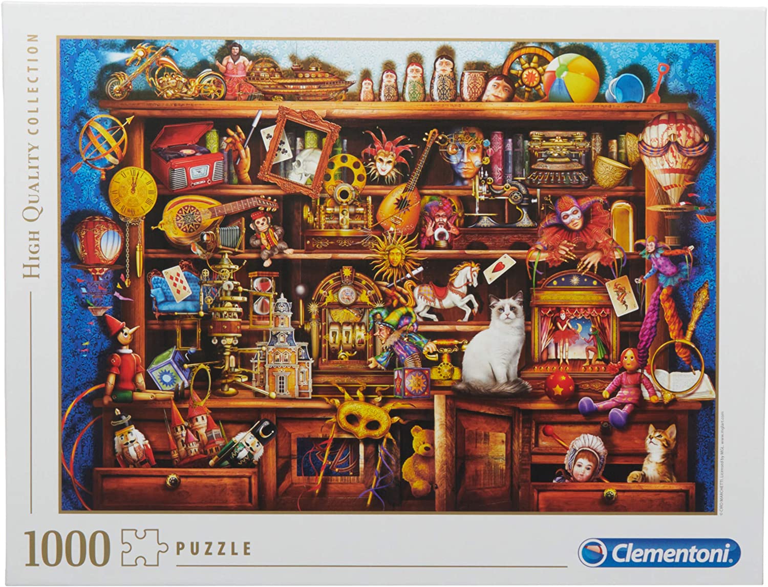 Пъзел Clementoni от 1000 части - Ретро магазин