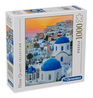Пъзел Clementoni от 1000 части - Санторини