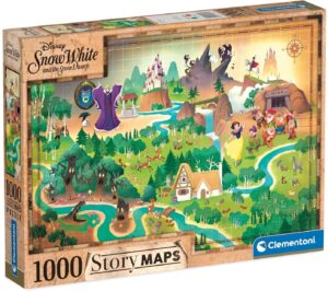 Пъзел Clementoni от 1000 части - Снежанка и седемте джуджета