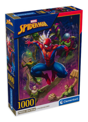Пъзел Clementoni от 1000 части - Спайдърмен
